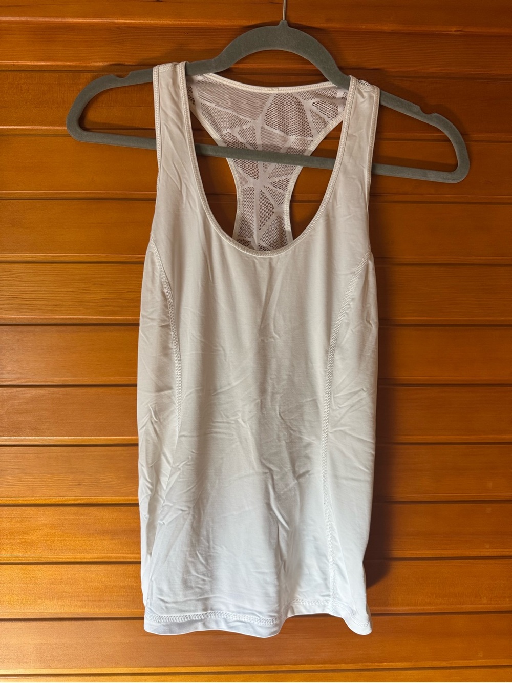 Lululemon Women’s White Racerback Active Tank Top